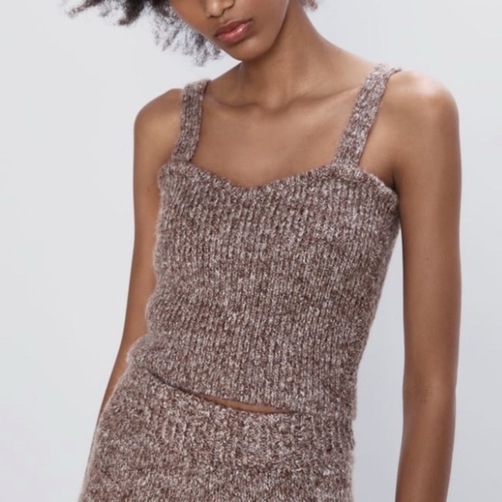 Zara Sweater Tank Top